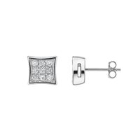 Earrings Idee Preziose dal 1987 Woman in White Gold Diamante IP.OK18B/6D